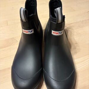 Men's Extra Tuff Wheelhouse Black Ankle Boots